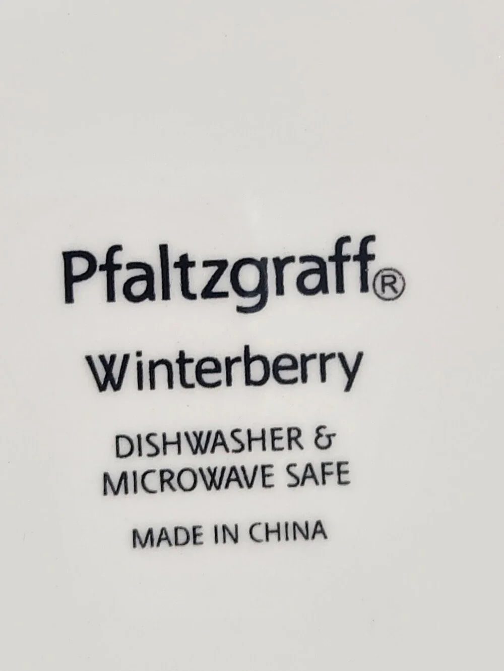 Pfaltzgraff Winterberry Appetizer Tray wih Toothpick Holder